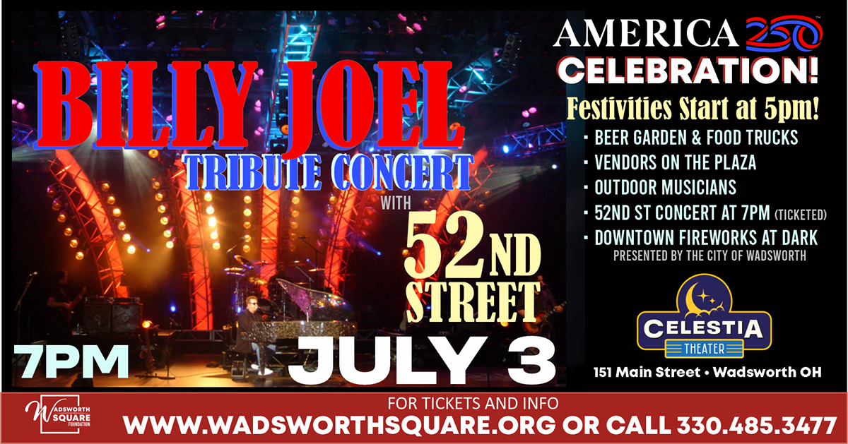 52nd Street - Billy Joel Tribute