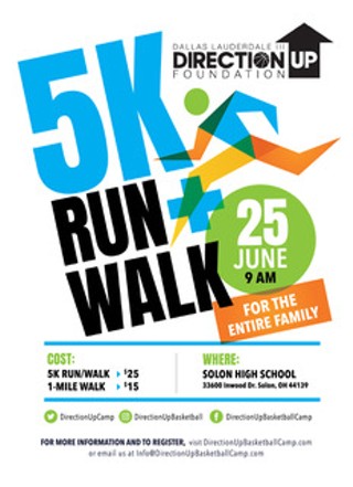 5K Run + Walk Poster