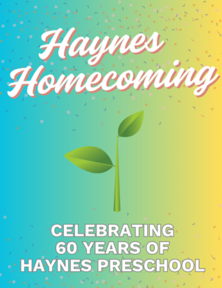 You're Invited: Haynes Preschool's 60th anniversary celebration!