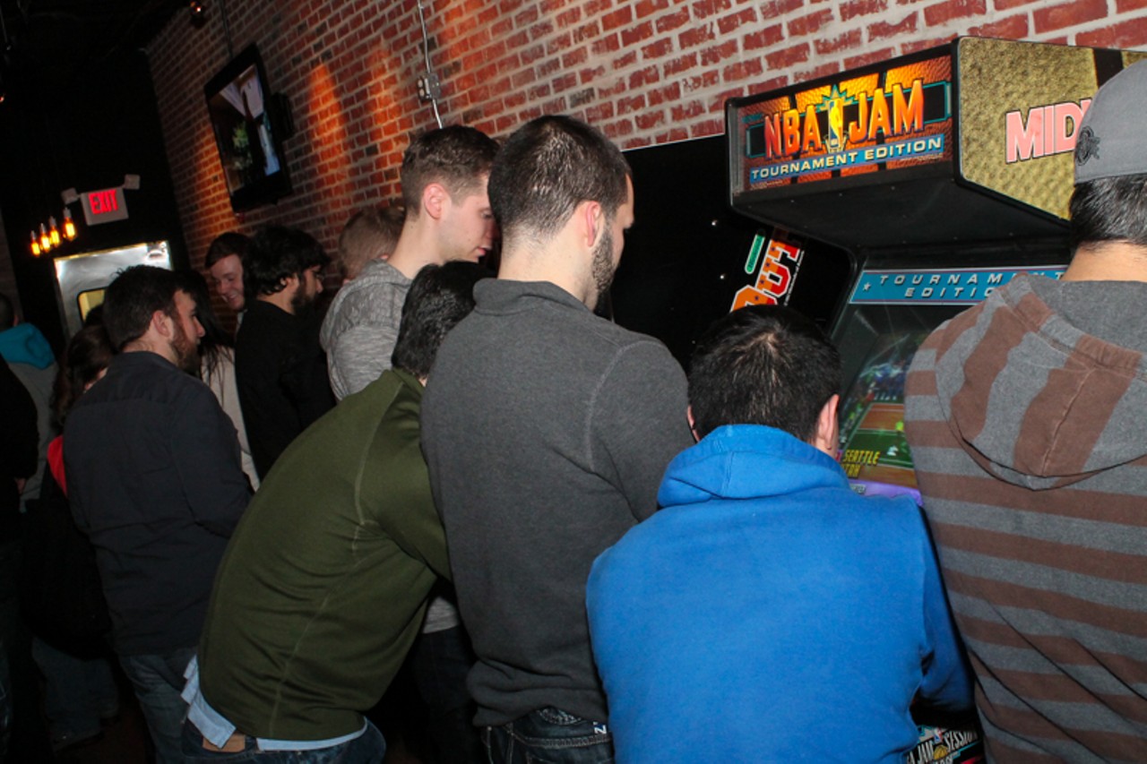 16-BIT - 
With dozens of arcade games at guzzlers' disposal, 16-Bit is kinda the perfect hang spot in downtown Lakewood these days. After noting the bar's success in its Columbus location, owner Troy Allen was rightfully compelled to bring the fun up north.
"We're really happy with it," Allen says. "We wanted to take everything that was great about Columbus and kick it up a notch in Cleveland &#151; and we've definitely done that." For that, we're thankful.
16-Bit serves no food but welcomes guests to bring in or order in (hint: Melt is two blocks away). The bar has 24 craft beers on tap plus canned beer and cocktails.
15012 Detroit Ave., Lakewood, 216-563-1115, 16-bitbar.com.