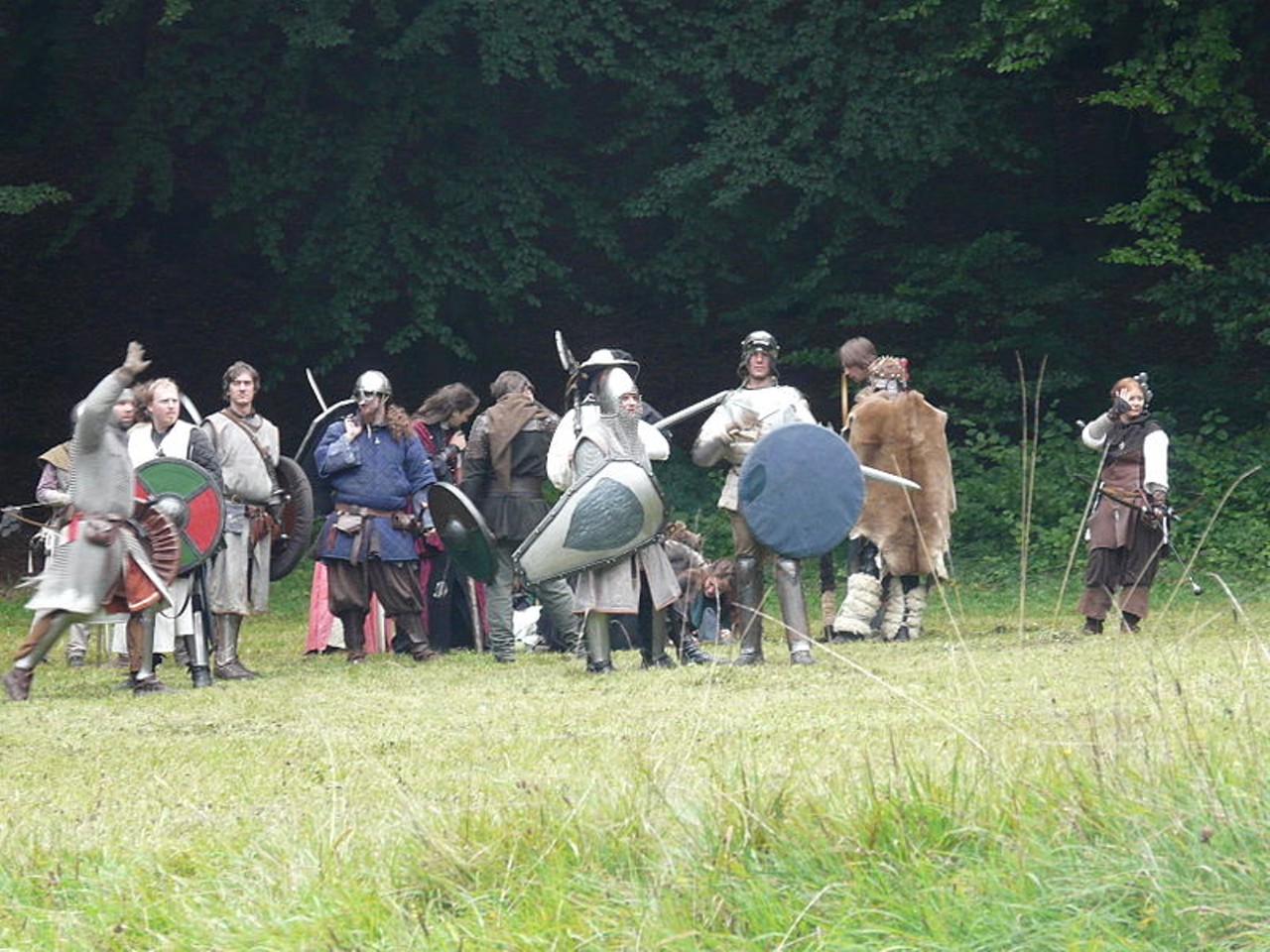 Landover LARP aims to create a permanent medieval society for LARPers. The plans are to make the area, based in Ashland, as authentic as possible,  to make the role-play battles more authentic.