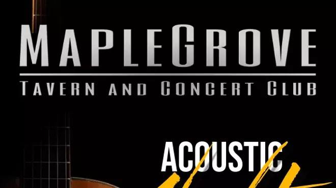 Image: Acoustic Night at The Maple Grove Featuring Bosh Nelson/ Jim Crompton/ Nation Of No One /John Dante
