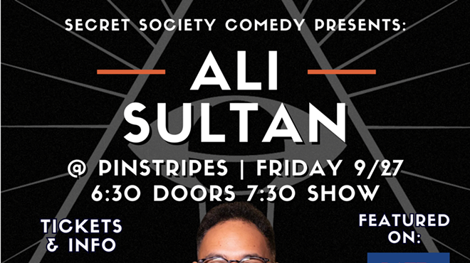 Image: Ali Sultan | Secret Society Comedy In Pinecrest