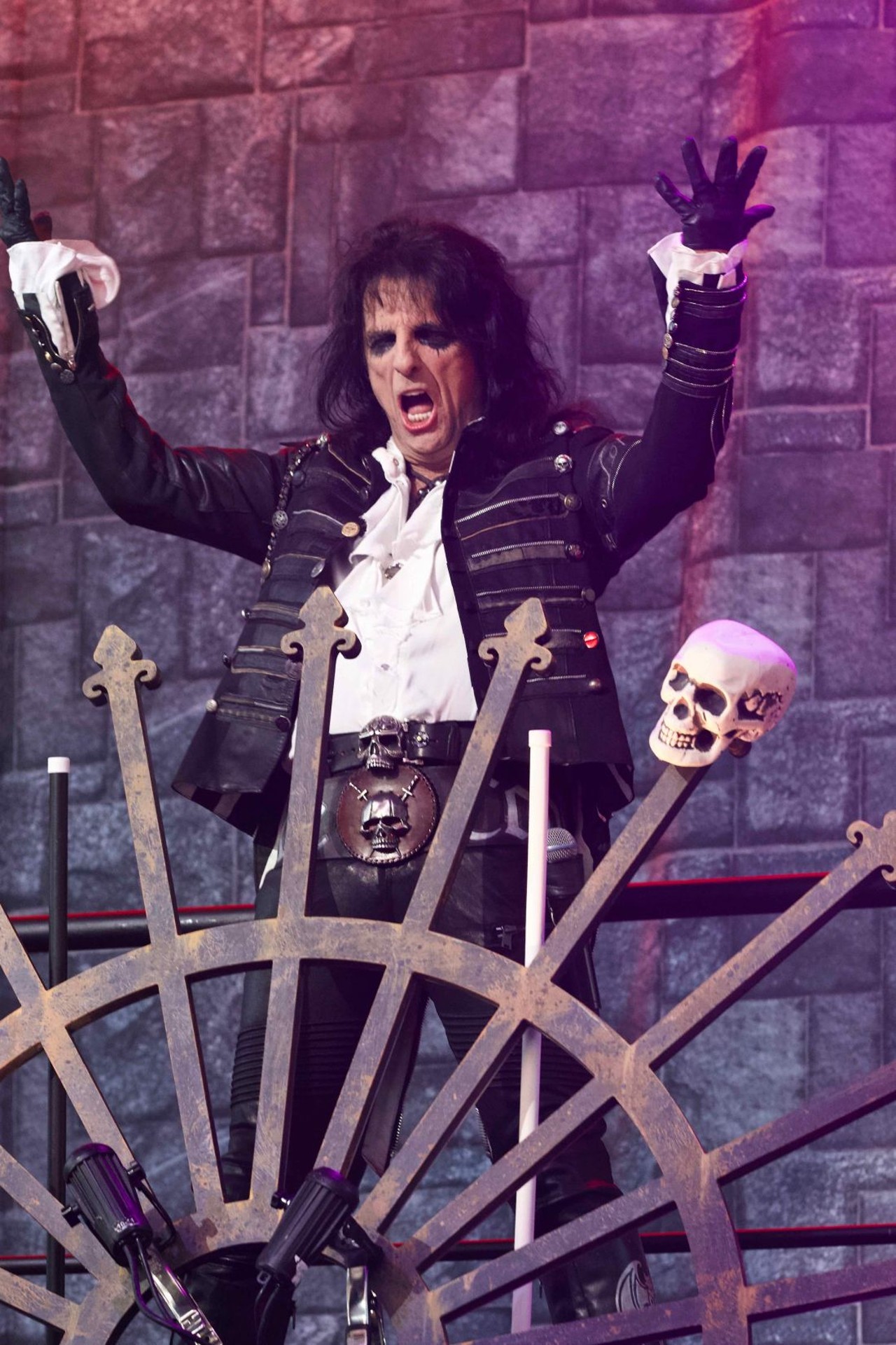 Alice Cooper Performing at Jacobs Pavilion at Nautica