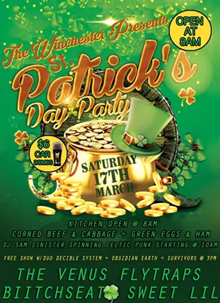 Image: All Day St. Patty's Party @ The Winchester