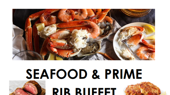 Image: All You Can Eat Seafood & Prime Rib Dinner