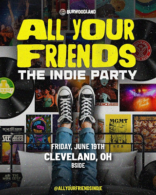 Image: ALL YOUR FRIENDS: THE INDIE PARTY