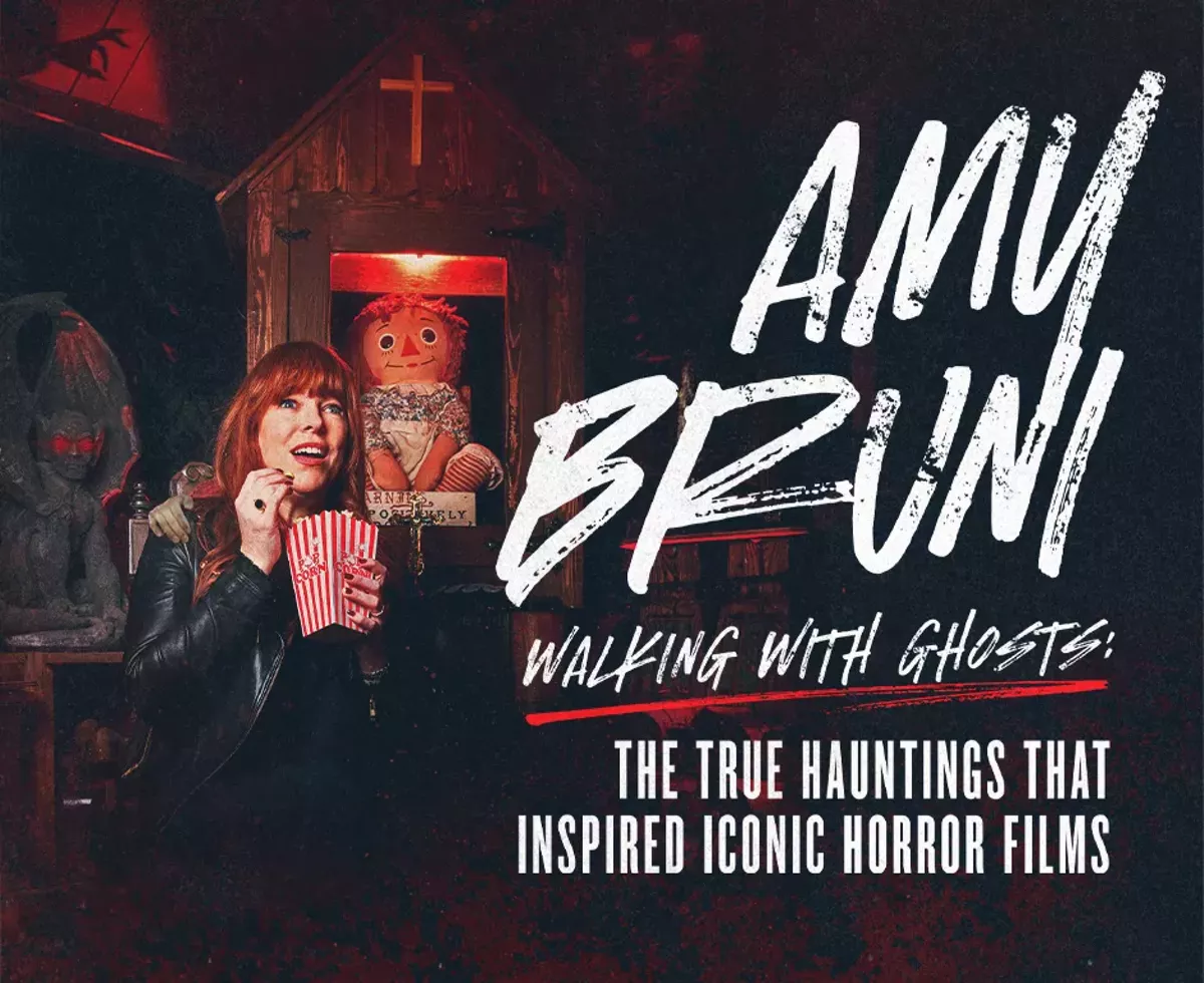 Amy Bruni guides audiences through the real-life events that inspired the world's most terrifying horror films.