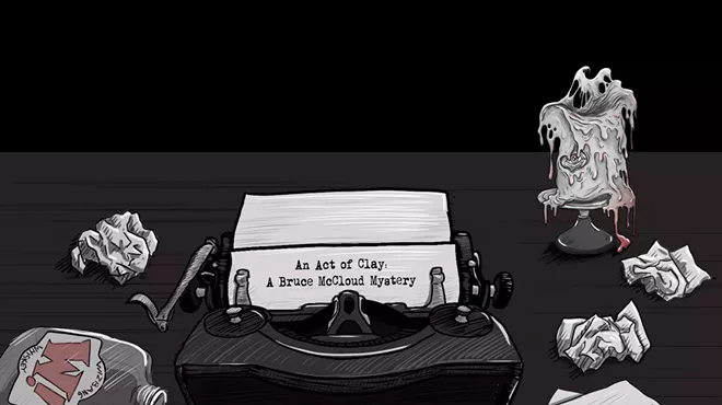 Image: AN ACT OF CLAY: A BRUCE MCCLOUD MYSTERY