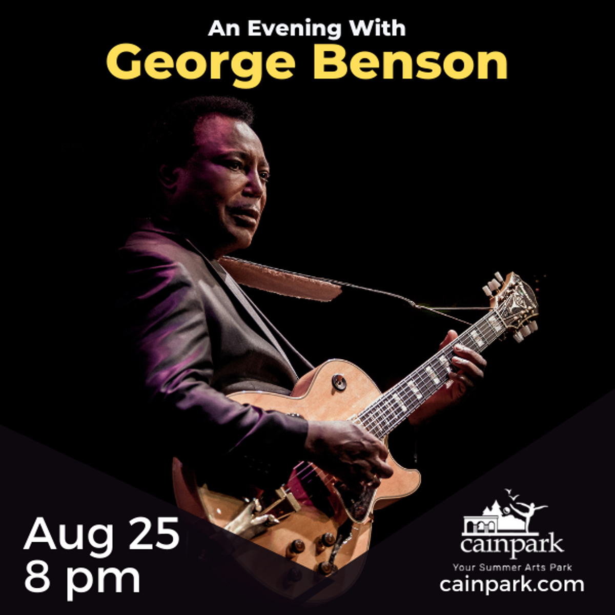 George Benson Event Graphic