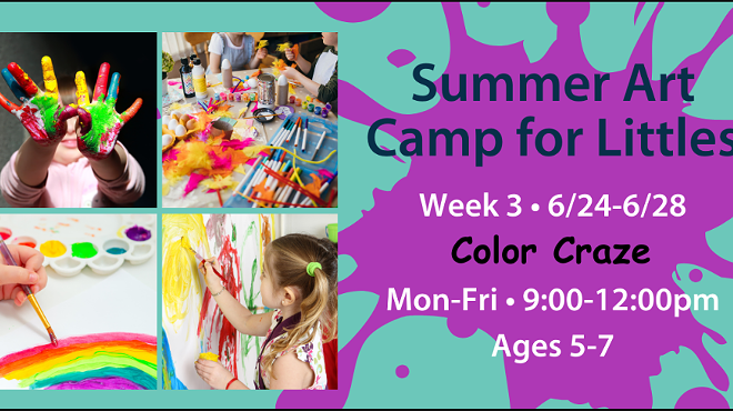 Art Camp for Littles • Color Craze