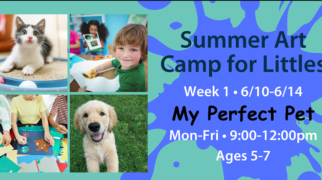 Art Camp for Littles • My Perfect Pet