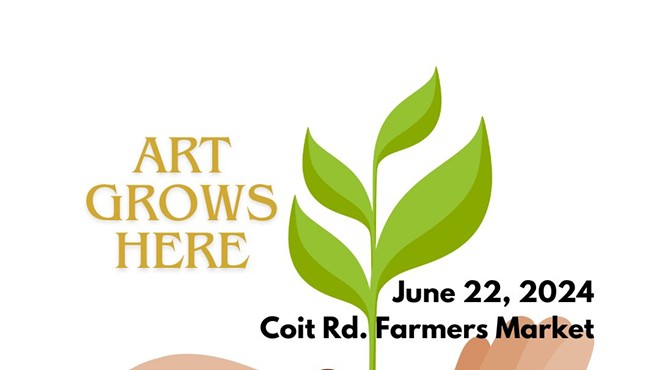 Art Grows Here - Cultivating Earth and Minds an Art Show at the Farmers Market