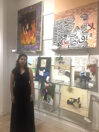 Fatima, Art Show at GIO, Great Northern Mall, North Olmsted