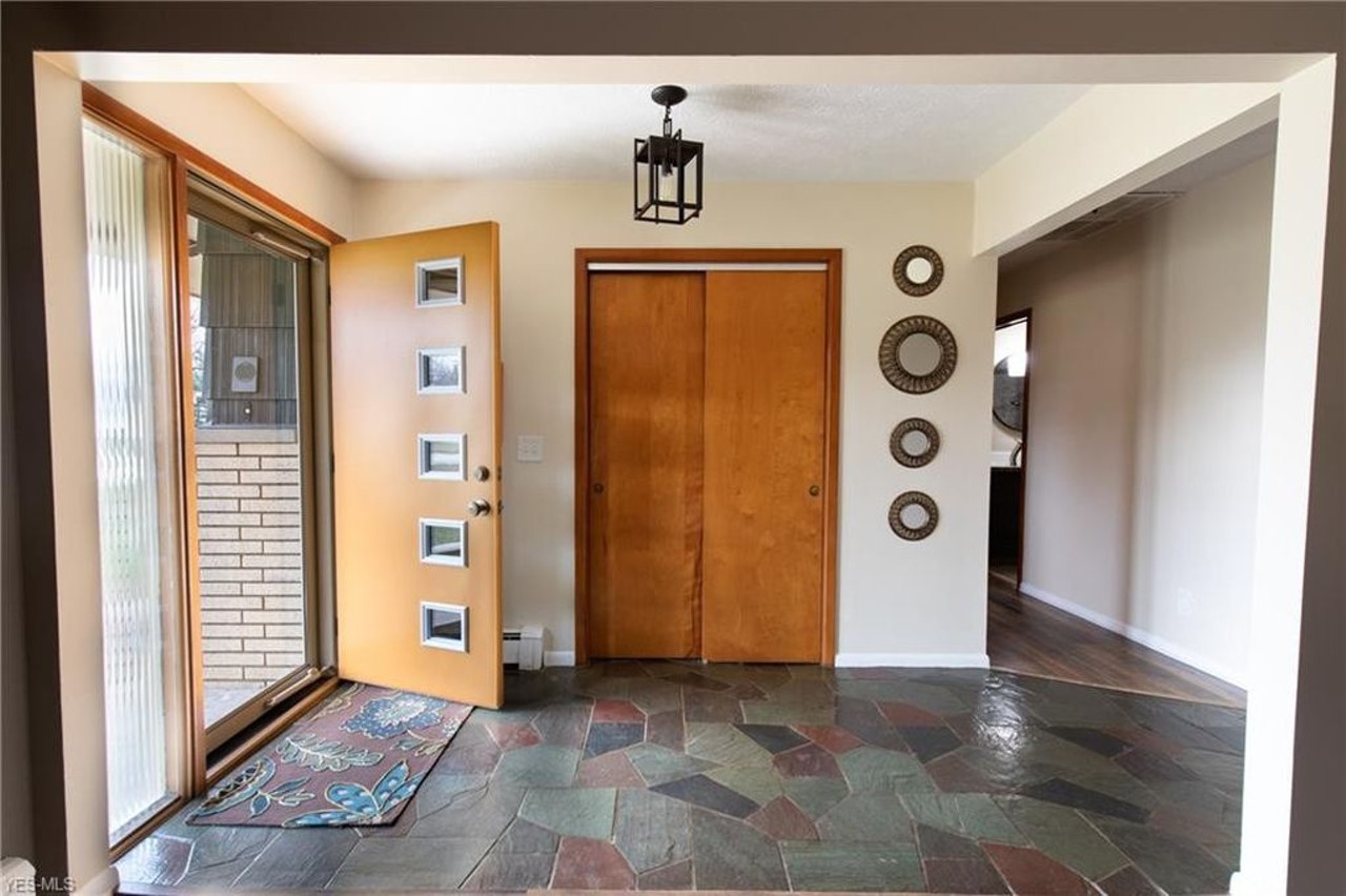 At $280,000, This Strongsville Home Has Mid-Century Accents and an Indoor Pool