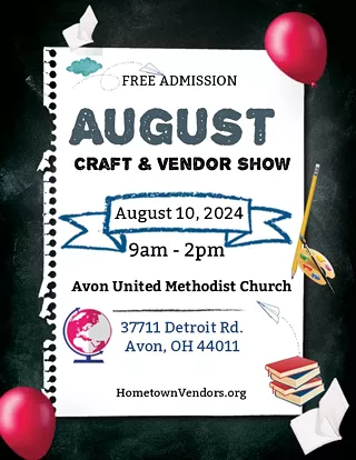 Image: August Craft & Vendor Show