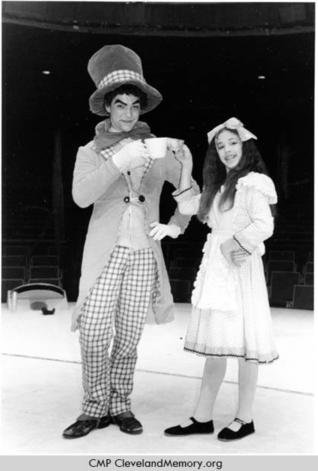 Part of the Alice and Wonderland cast, 1979