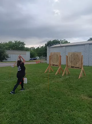Learn to throw an axe at The Scottish Games!