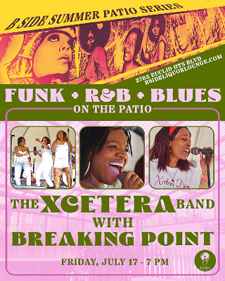 Image: B Side Patio Series Presents: The Xcetera Band and Breaking Point