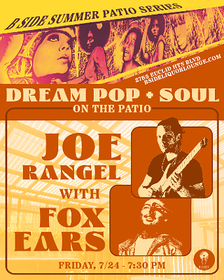 Image: B Side Summer Patio Series with Joe Rangel and Fox Ears