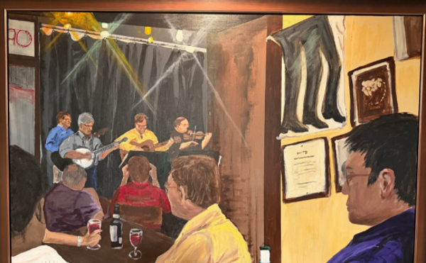 Image: B Side Summer Patio Series with The Forest City String Band