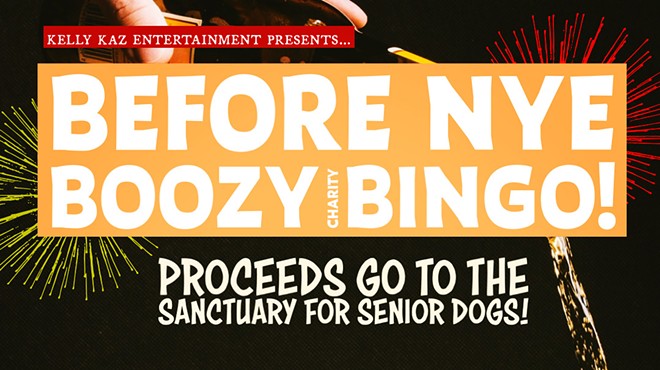 BEFORE NYE BOOZY BINGO - for Charity!