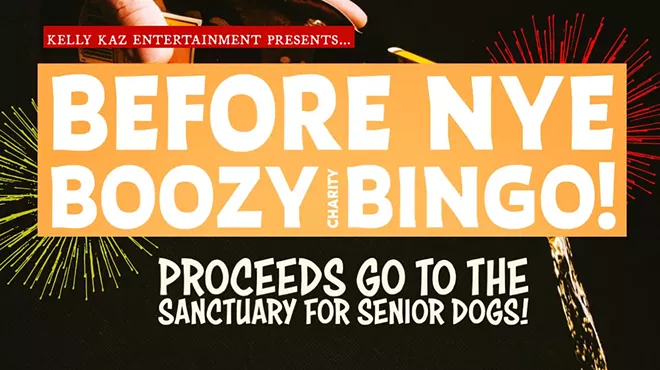 Image: BEFORE NYE BOOZY BINGO - for Charity!