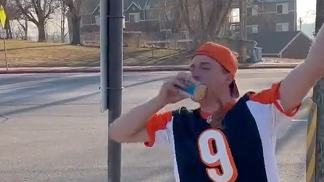 Bengals Fans Won't Stop Chugging Cans of Skyline Chili to Celebrate Making It to the Super Bowl
