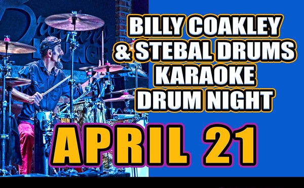 Billy Coakley & Stebal Drums Karaoke Drum Night