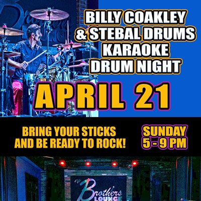 Billy Coakley & Stebal Drums Karaoke Drum Night