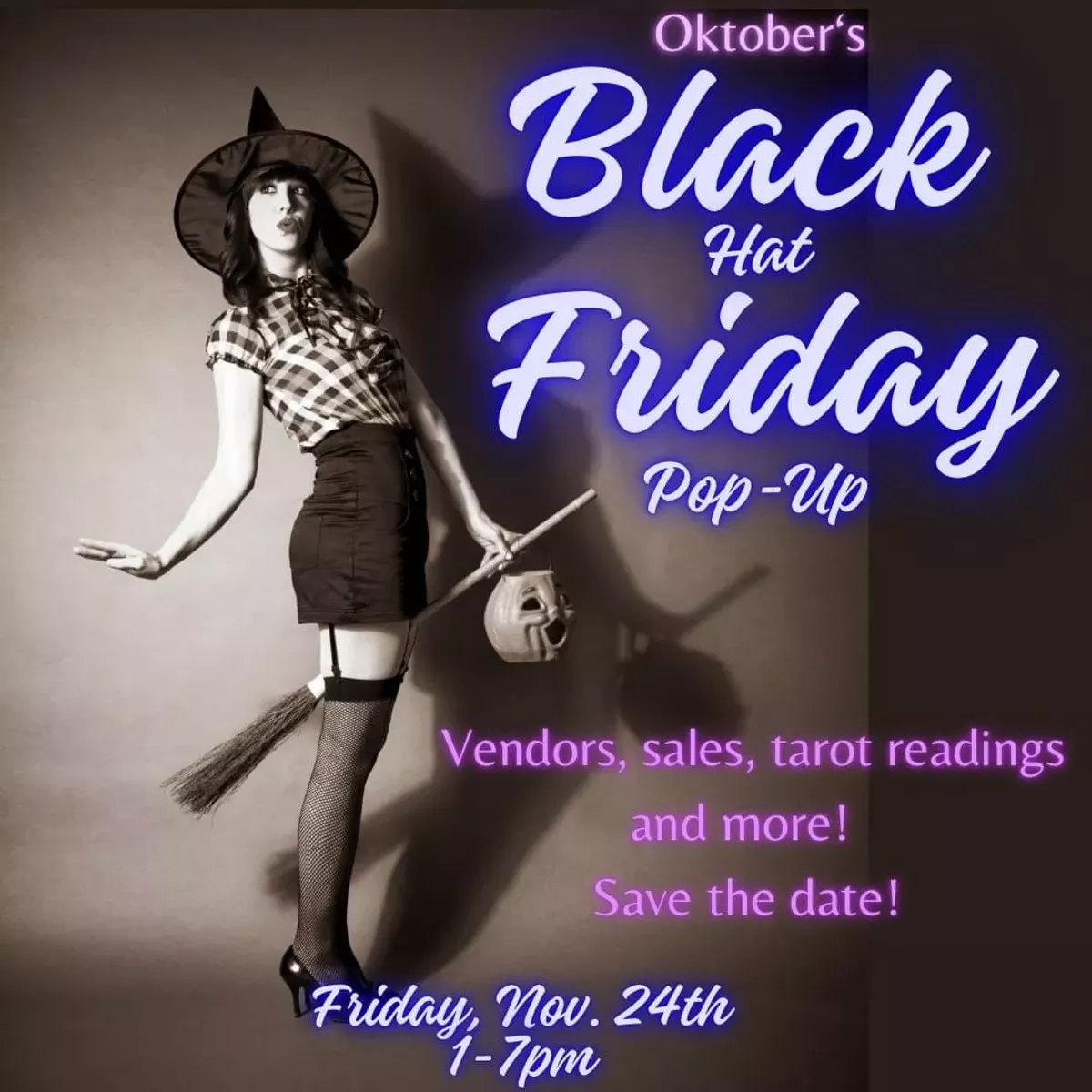 Black (hat) Friday Pop Up