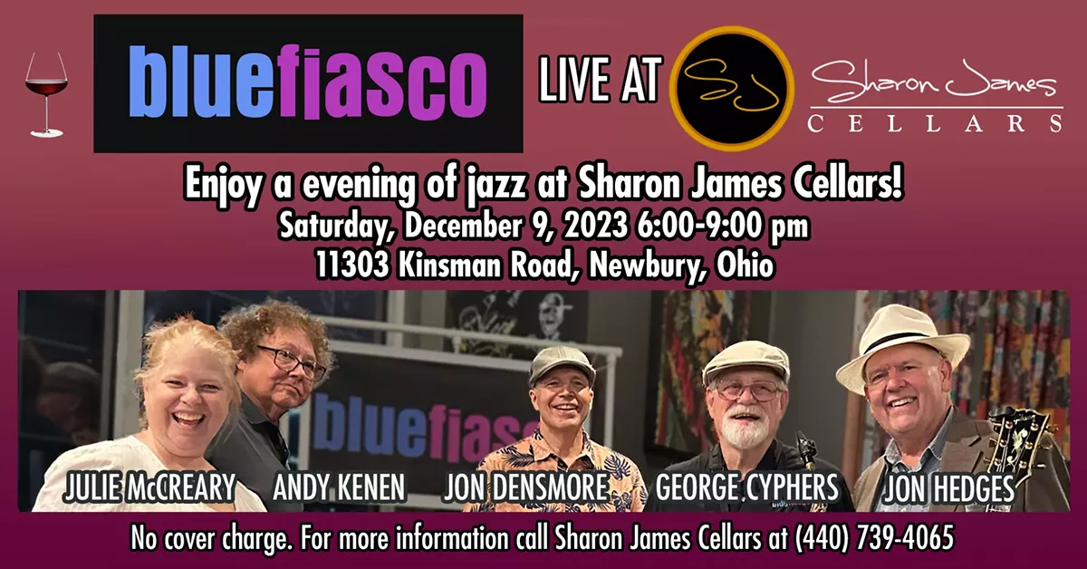 Blue Fiasco Live at Sharon James Cellars