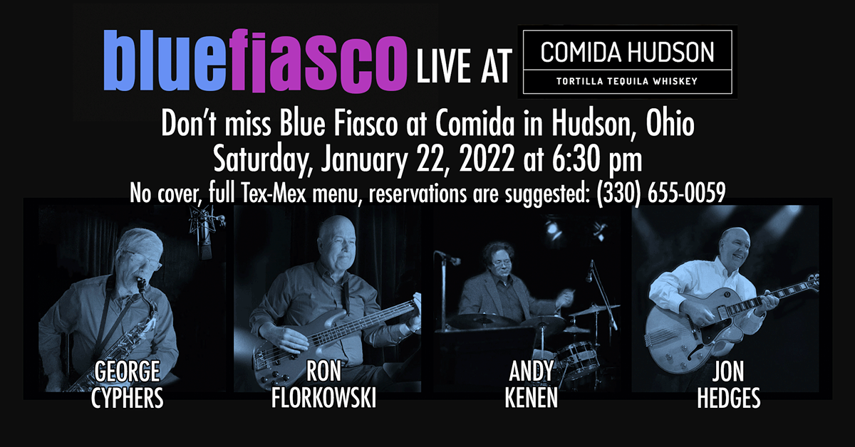 Blue Fiasco Playing Jazz in Hudson, Ohio