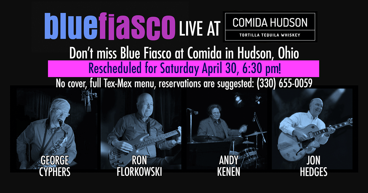 Blue Fiasco Playing Jazz in Hudson, Ohio