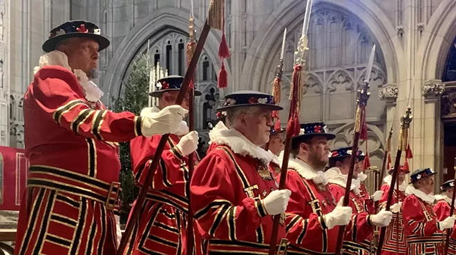 Image: Boar's Head and Yule Log Festival