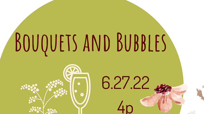 Image: Bouquet and Bubbles