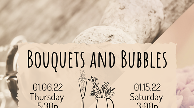 Image: Bouquets and Bubbles