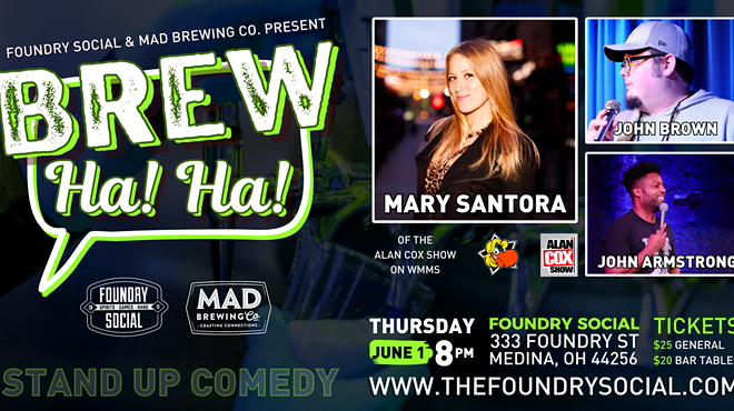Image: Brew Ha! Ha! Stand Up Comedy w/ Mary Santora