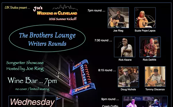 Image: Brothers Lounge Writer Rounds as part of Joe's Weekend in Cleveland