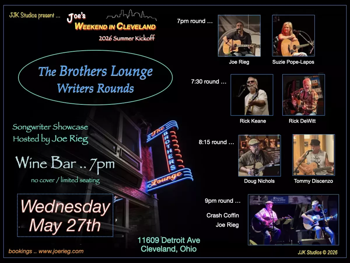 Brothers Lounge Writer Rounds