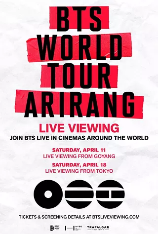 Image: BTS WORLD TOUR &lsquo;ARIRANG&rsquo; IN JAPAN: LIVE VIEWING