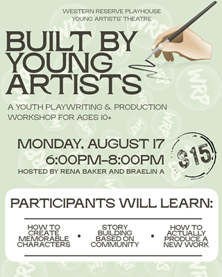 Image: Built by Young Artists: Youth Playwriting and Production Workshop