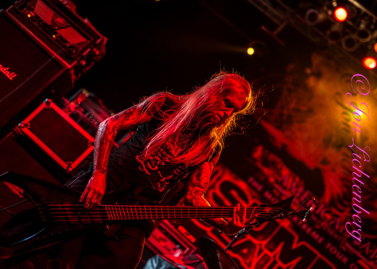Cannibal Corpse, Nile, After The Burial and Suffocation Performing at the Agora