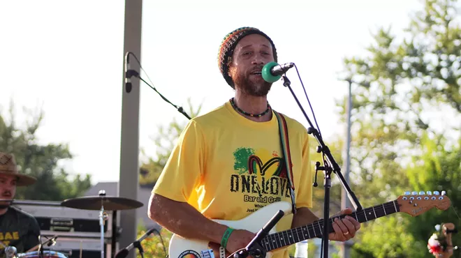 Image: Carlos Jones and the PLUS Band at the University Heights Summer Concert Series