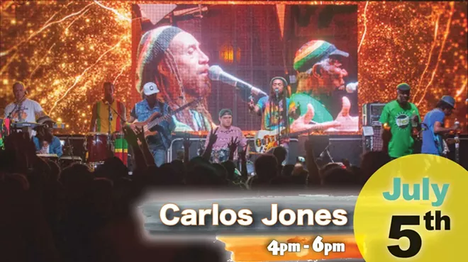 Image: Carlos Jones Playing Live at Whiskey Island Still & Eatery!