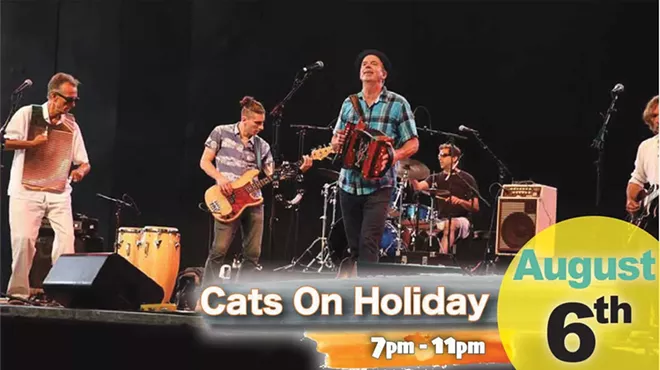Image: Cats On Holiday Playing Live at Whiskey Island Still & Eatery!