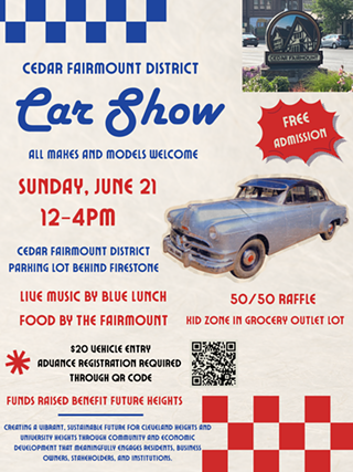 Image: Cedar Fairmount Car Show