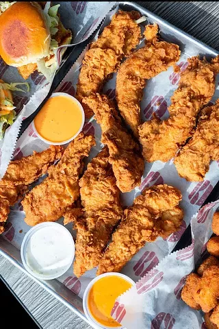 Image: Celebrate National Chicken Finger Day at Savvy Sliders