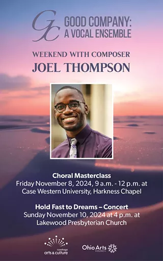 Image: Choral Masterclass with Composer Joel Thompson