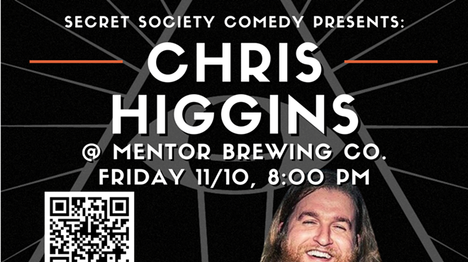 Image: Chris Higgins | Secret Society Comedy In Mentor